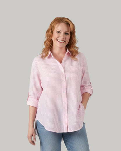 pink-twin-stripe-button-up
