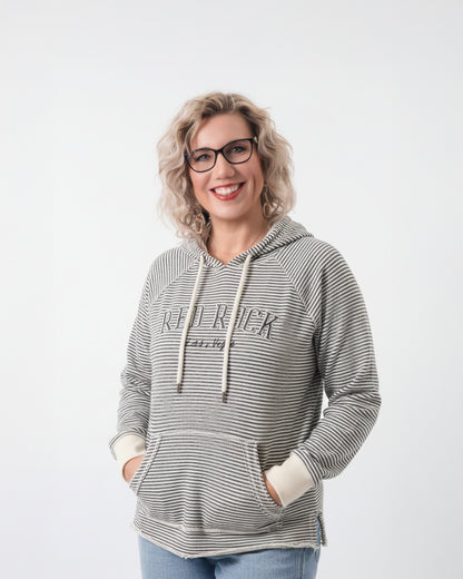 Striped Terry Red Rock Hoodie S-2X