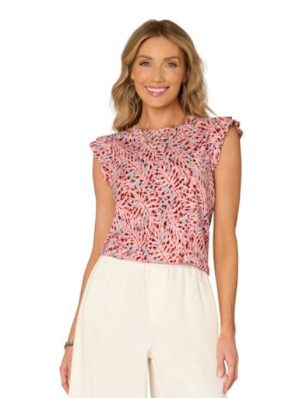 Tutti Fruity Ruffle Tank