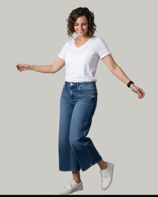 Democracy - Wide Leg Capri Pant