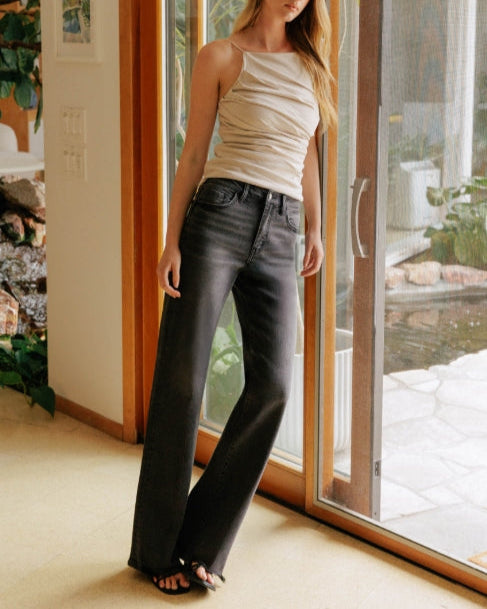 Vervet "Angelic"High Rise Black Vintage Flare