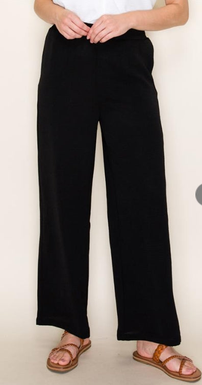 Black Wide Leg Dress Pants