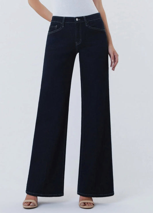 Vervet - Mid Rise Wide Leg Trouser "Surviving"