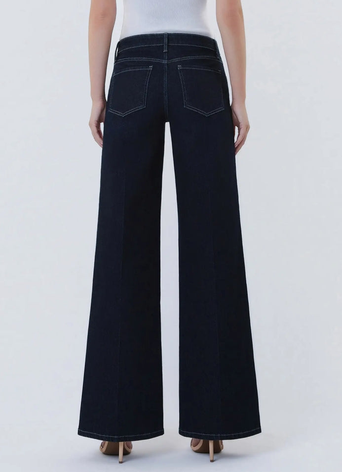 Vervet - Mid Rise Wide Leg Trouser "Surviving"