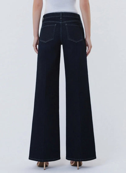Vervet - Mid Rise Wide Leg Trouser "Surviving"