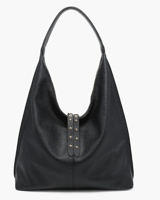 "Tori" Vegan Leather Slouchy Hobo Purse