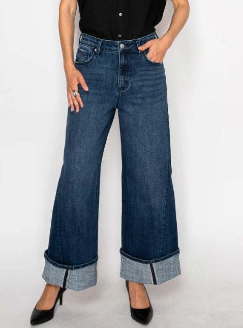 Artemis High Rise A-Line Wide Leg Jean