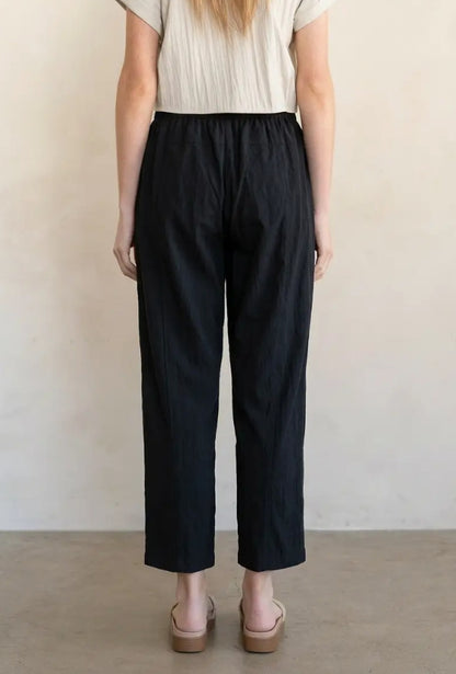Relaxed Drawstring Dress Pant