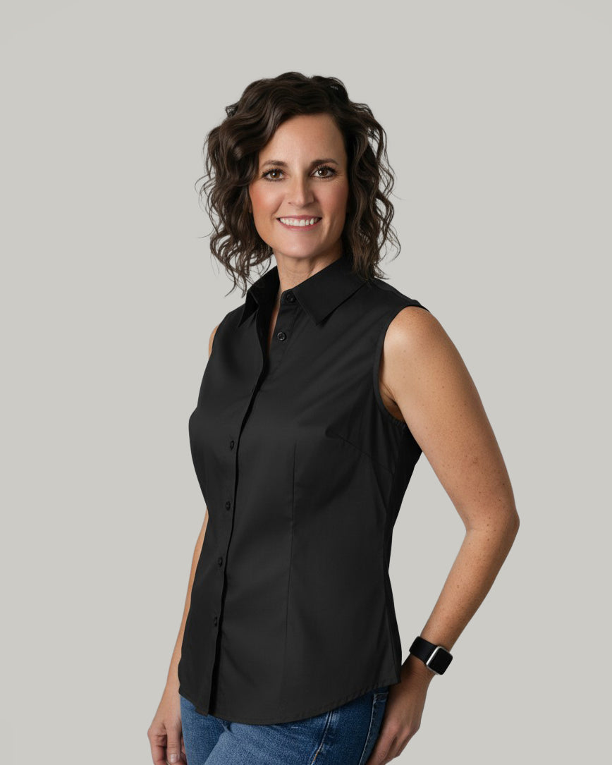 sleeveless-button-up-shirt