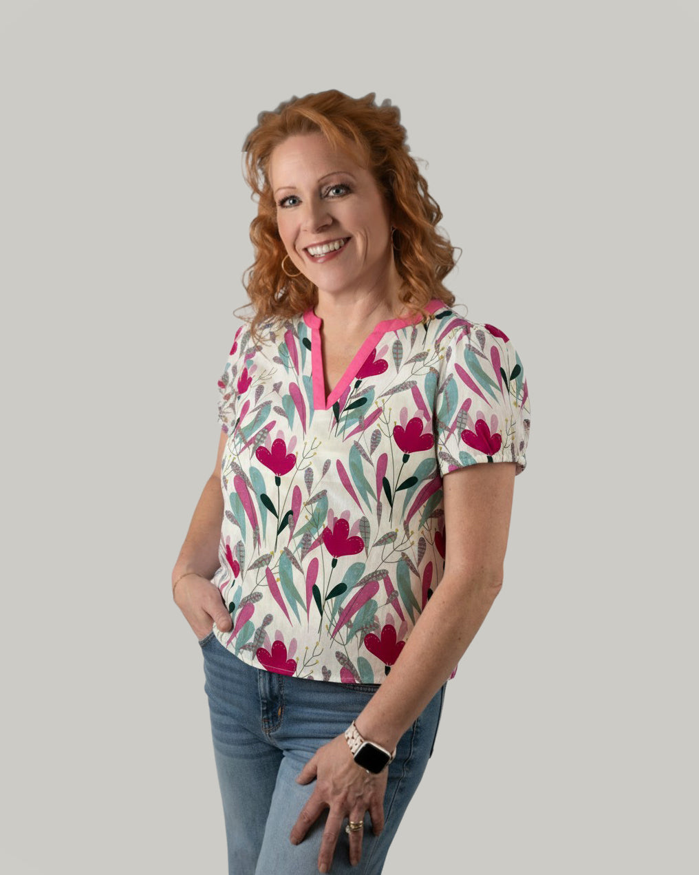 tulip-floral-printed-top