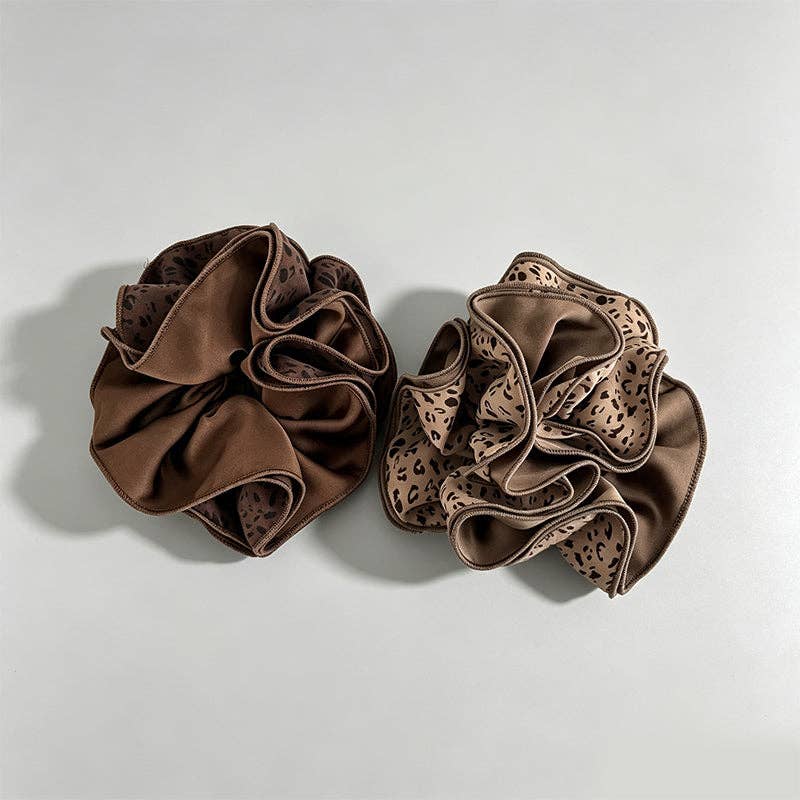 French Four Layer Scrunchie