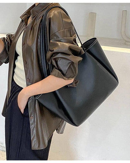Soft Leather Shoulder Bag