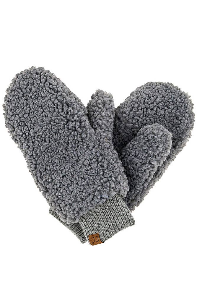 C.C Sherpa Convertible Mitten Gloves
