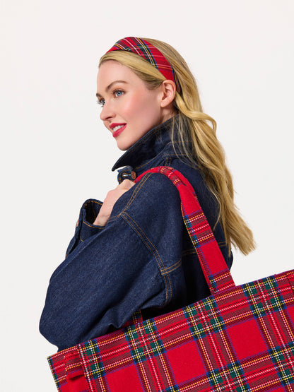 Scottie Ruffle Tote Bag