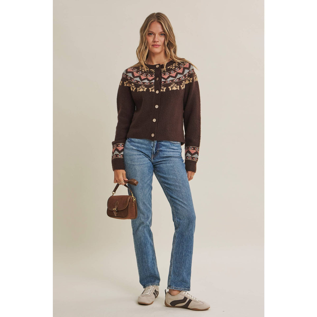 Fireside Nordic Inspired Cardigan Sweater