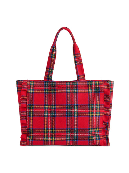 Scottie Ruffle Tote Bag