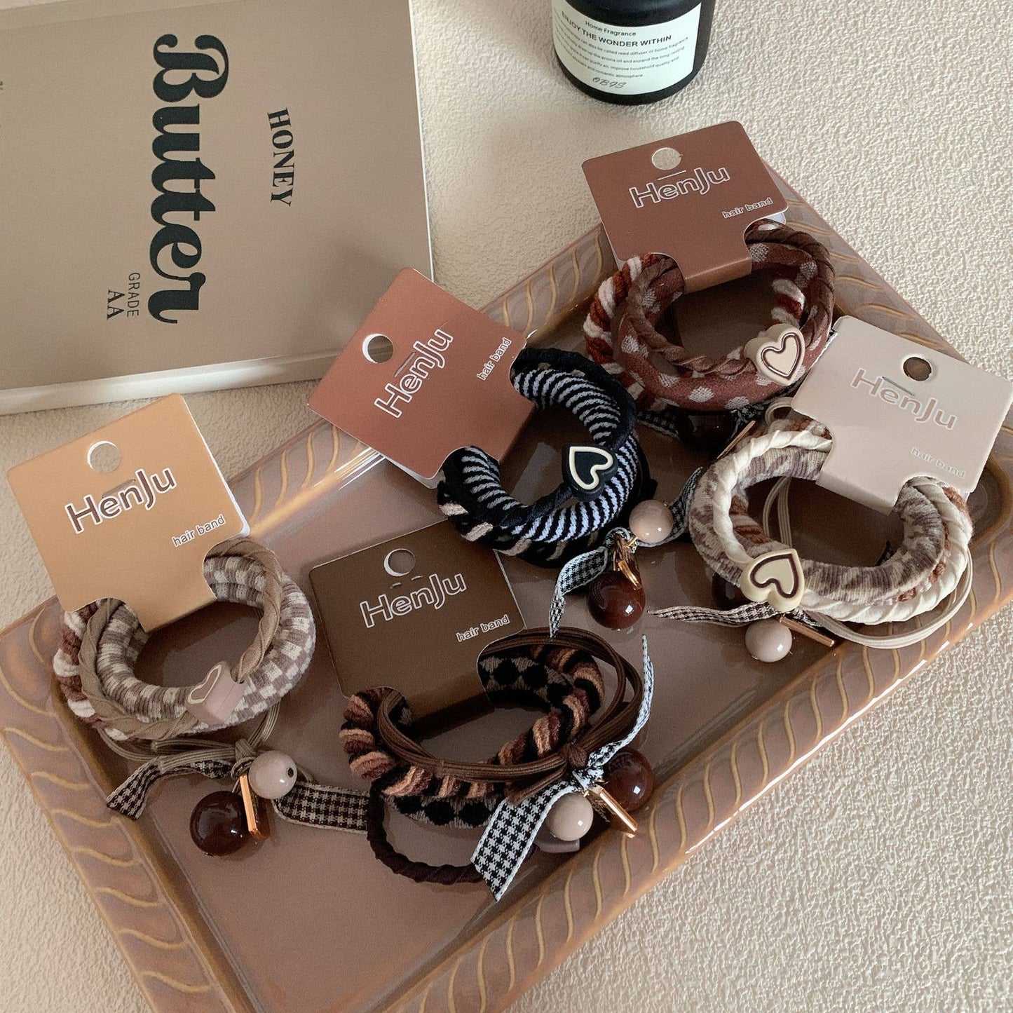 Highly Elastic and Durable Hair Ties