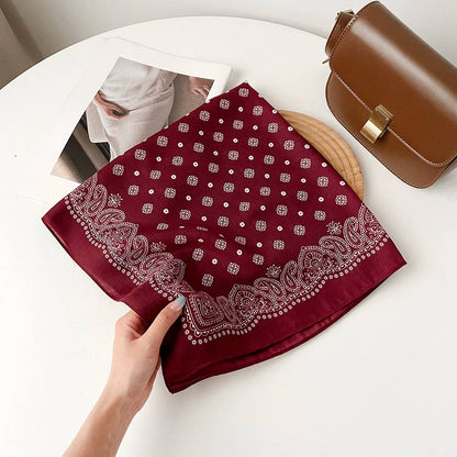 Retro Versatile Fashion Square Scarf
