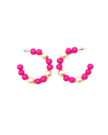 Savanna Fuchsia Earrings