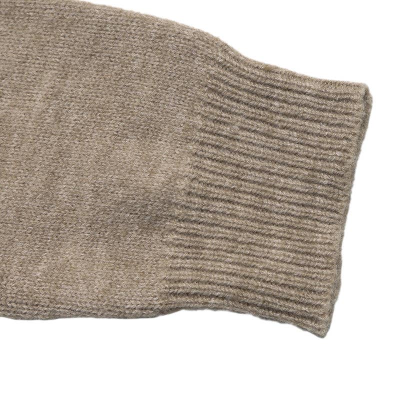 Colorblock Knit Long Sleeve Sweater