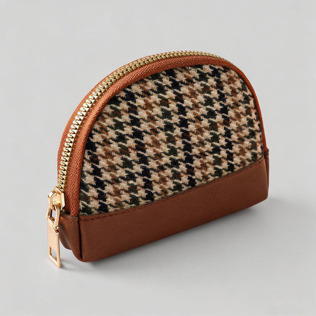 Plaid Mini Pouch