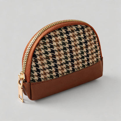 Plaid Mini Pouch