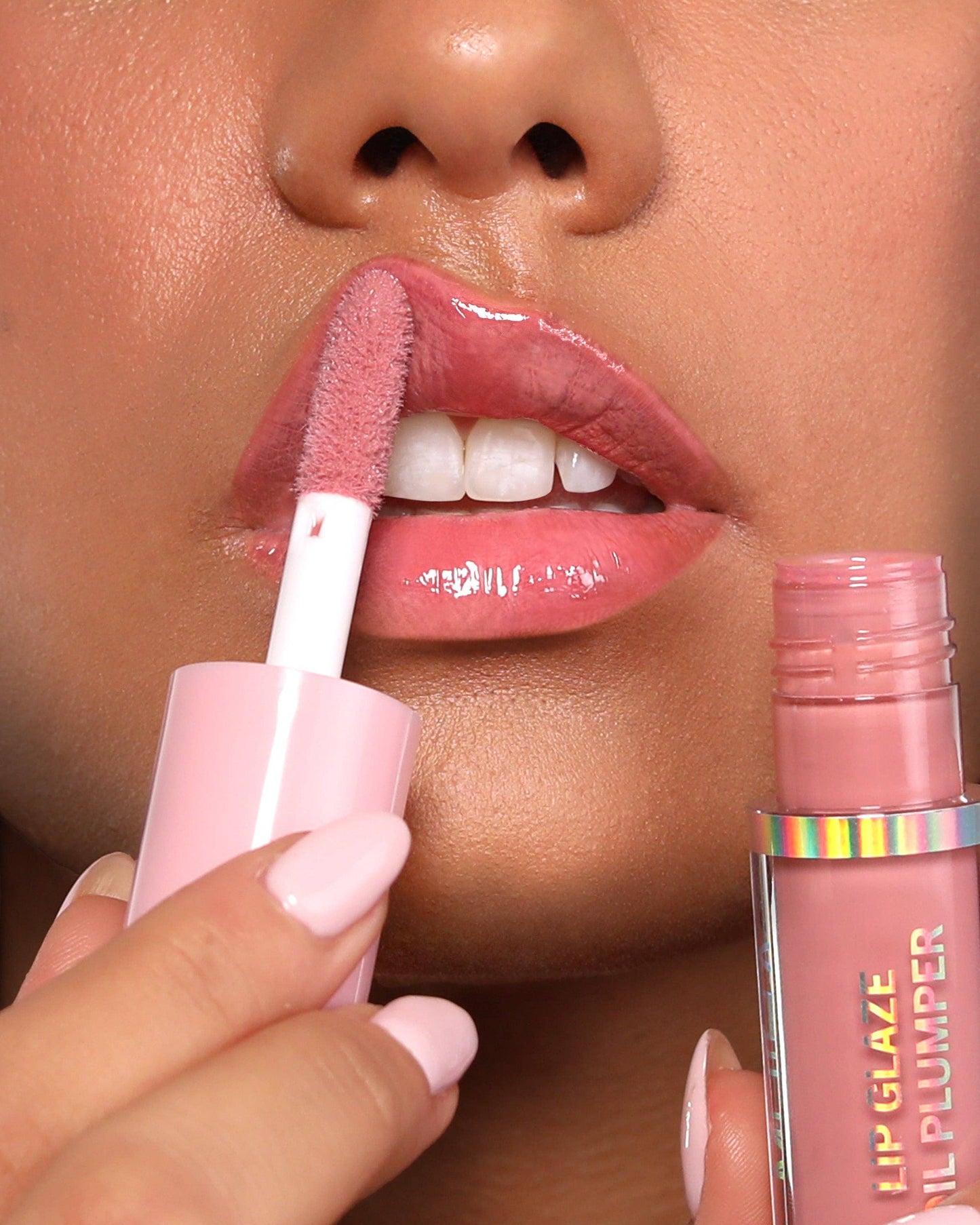 Lip Glaze Oil Plumper - Spicy Rose