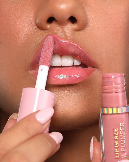Lip Glaze Oil Plumper - Spicy Rose