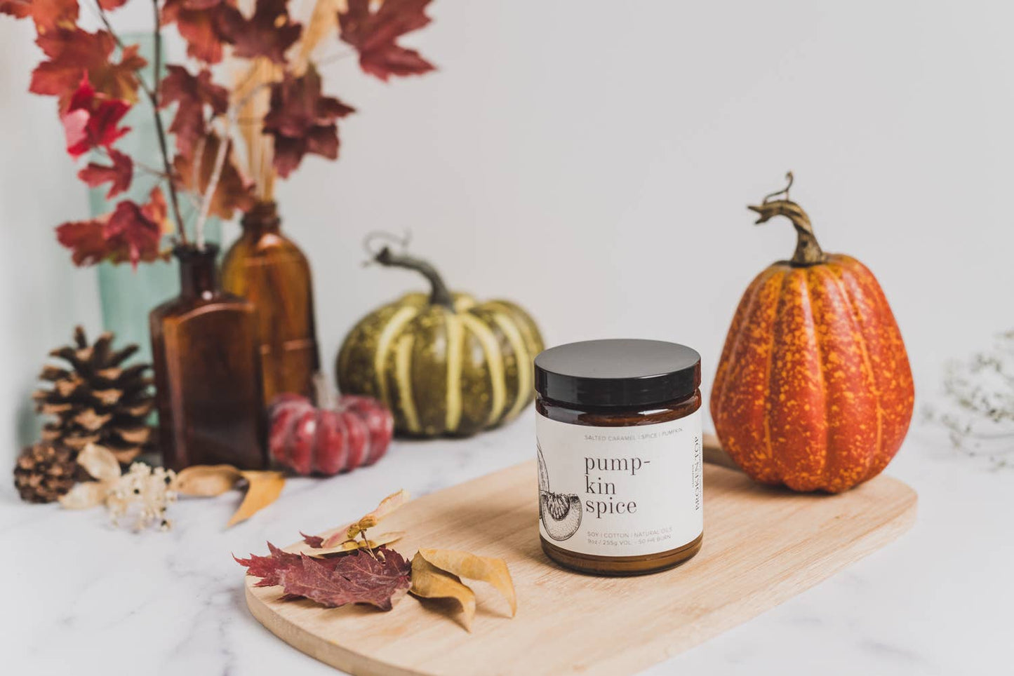 Pumpkin Spice 9oz Soy Candle - Fall