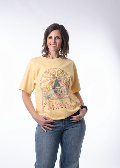 Butter Yellow Windmill T-Shirt