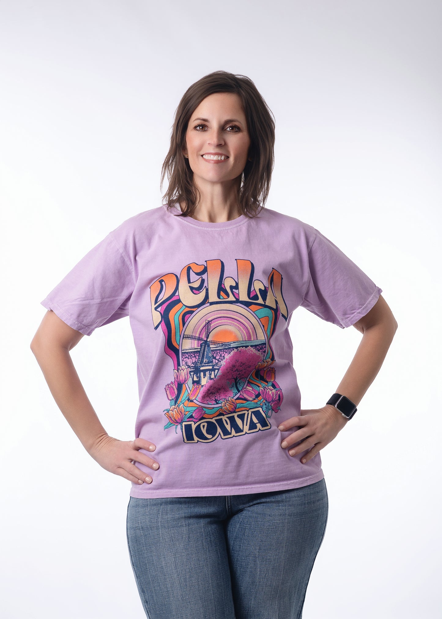 Wisteria Purple Pella Tulip T-Shirt