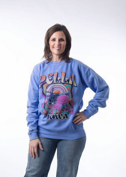 Periwinkle Purple Tulip Time Sweatshirt
