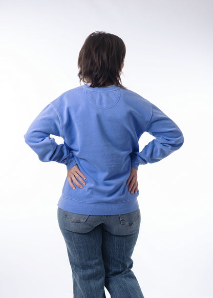 Periwinkle Purple Tulip Time Sweatshirt