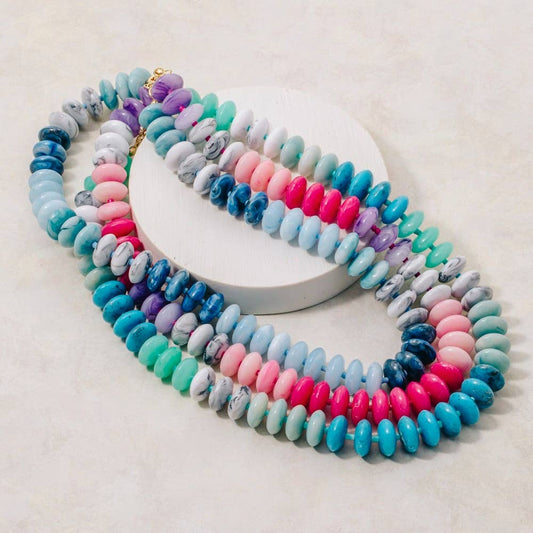 Candy Look Alike Beaded Necklace