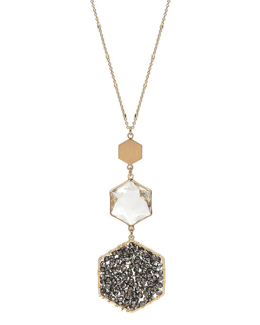 Deni Gold Hematite Necklace