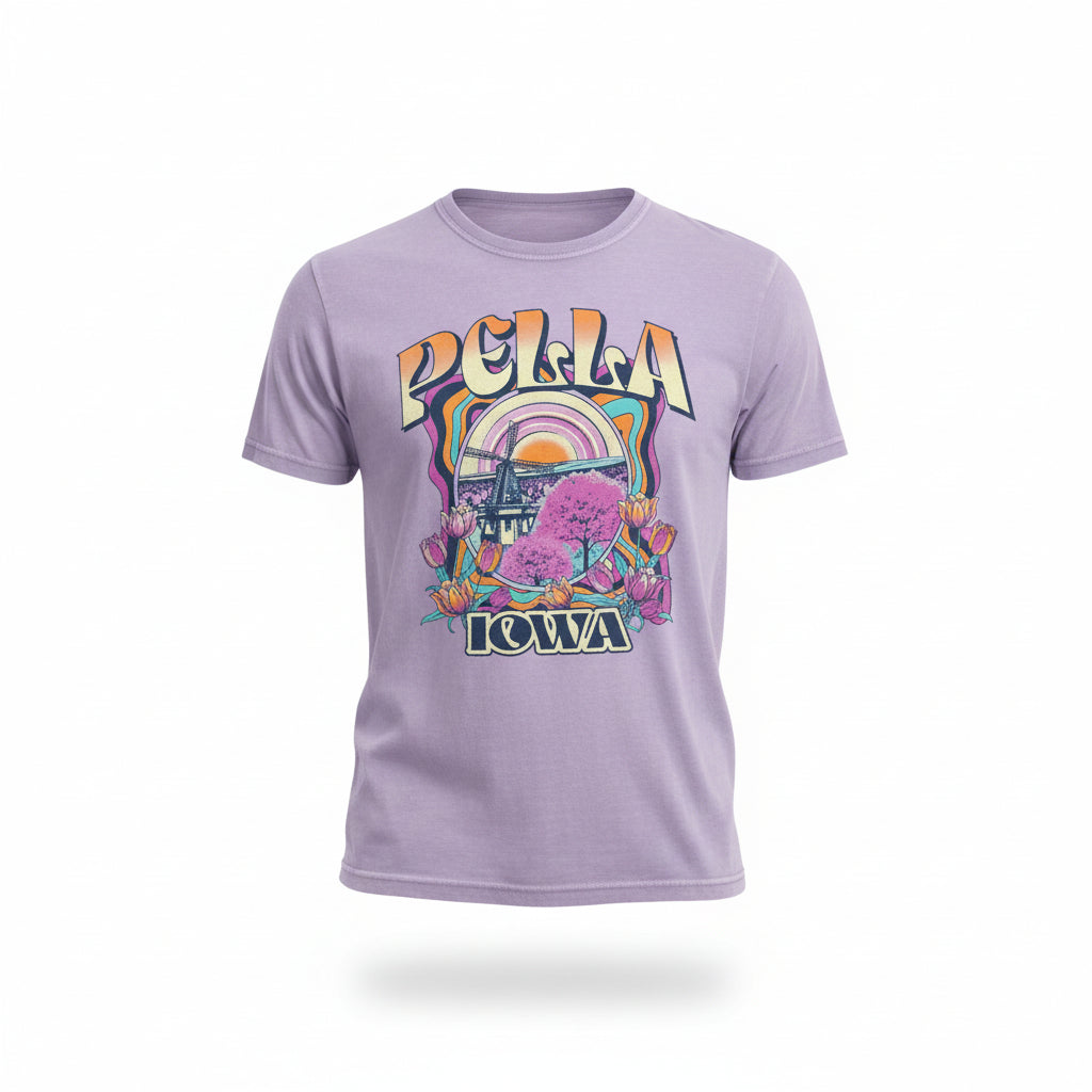 Wisteria Purple Pella Tulip T-Shirt