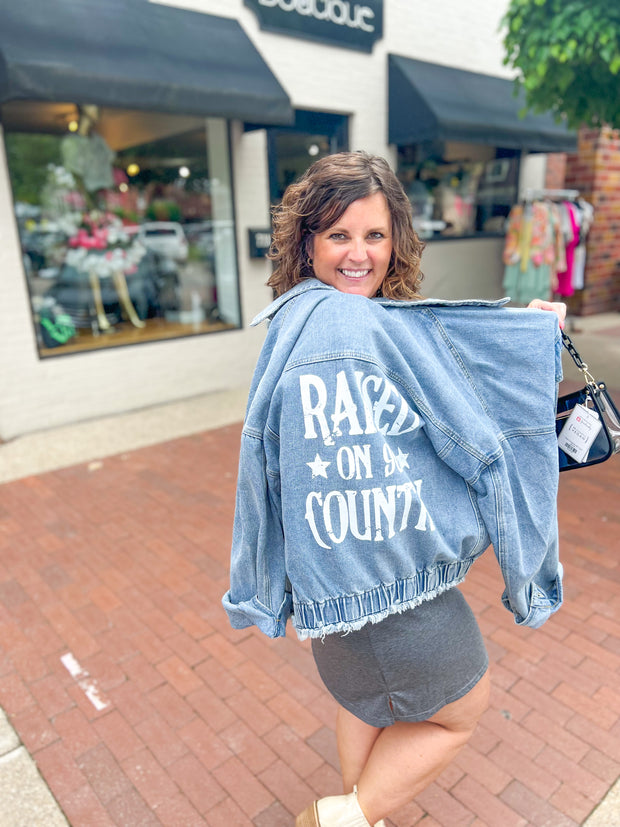 Raised on 90's Country Denim Jacket