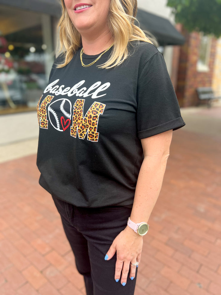 Baseball Mom Graphic Tee