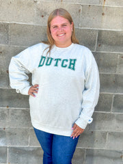 Green Dutch Crew Sweatshirt