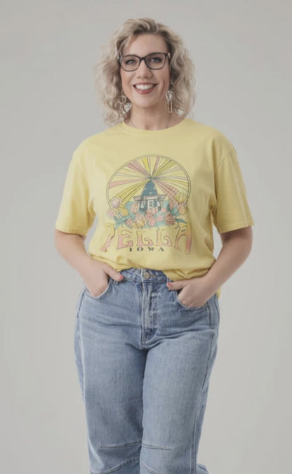 Butter Yellow Windmill T-Shirt