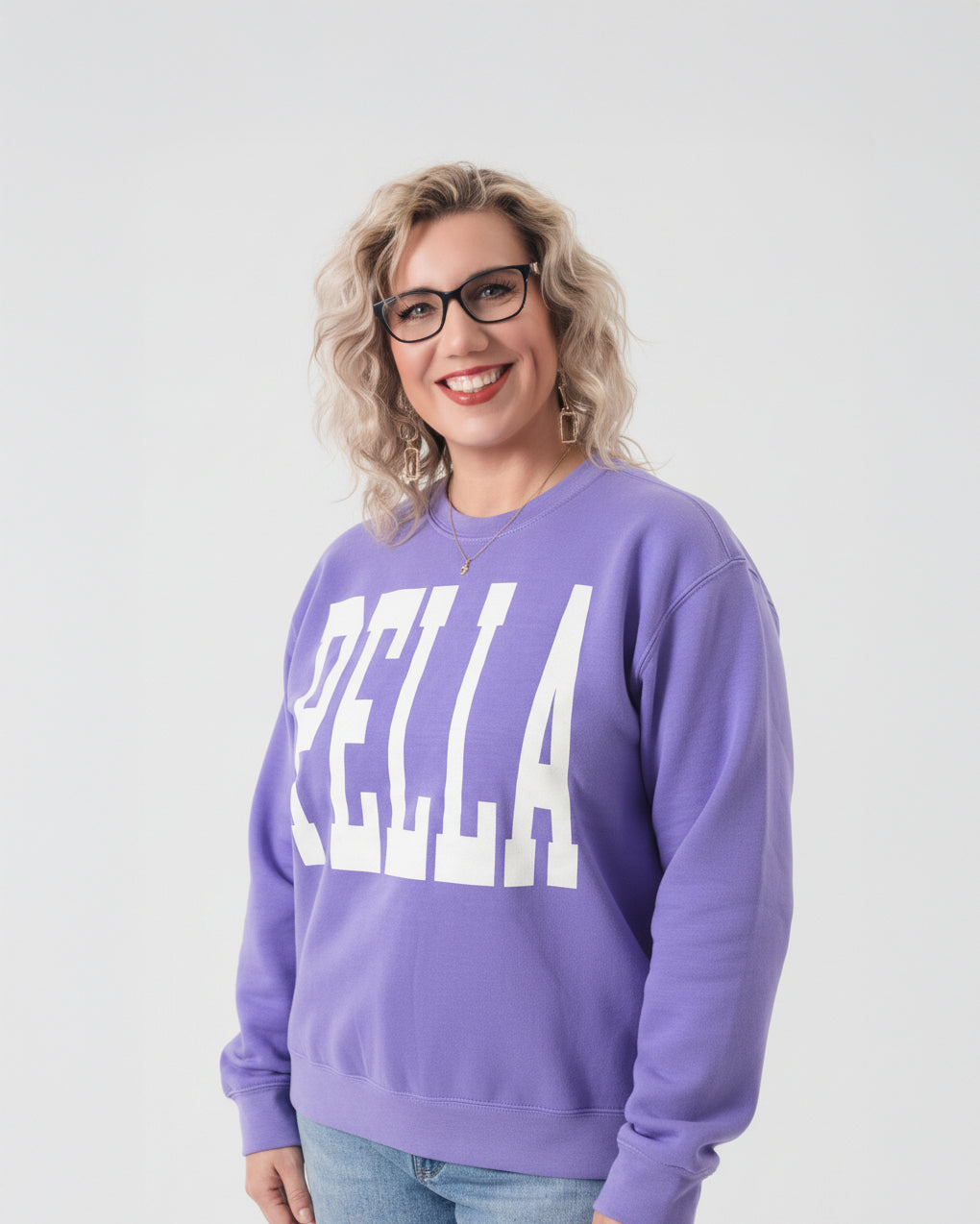 PELLA Tall Script Crewneck Sweatshirt