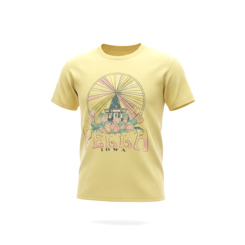 Butter Yellow Windmill T-Shirt