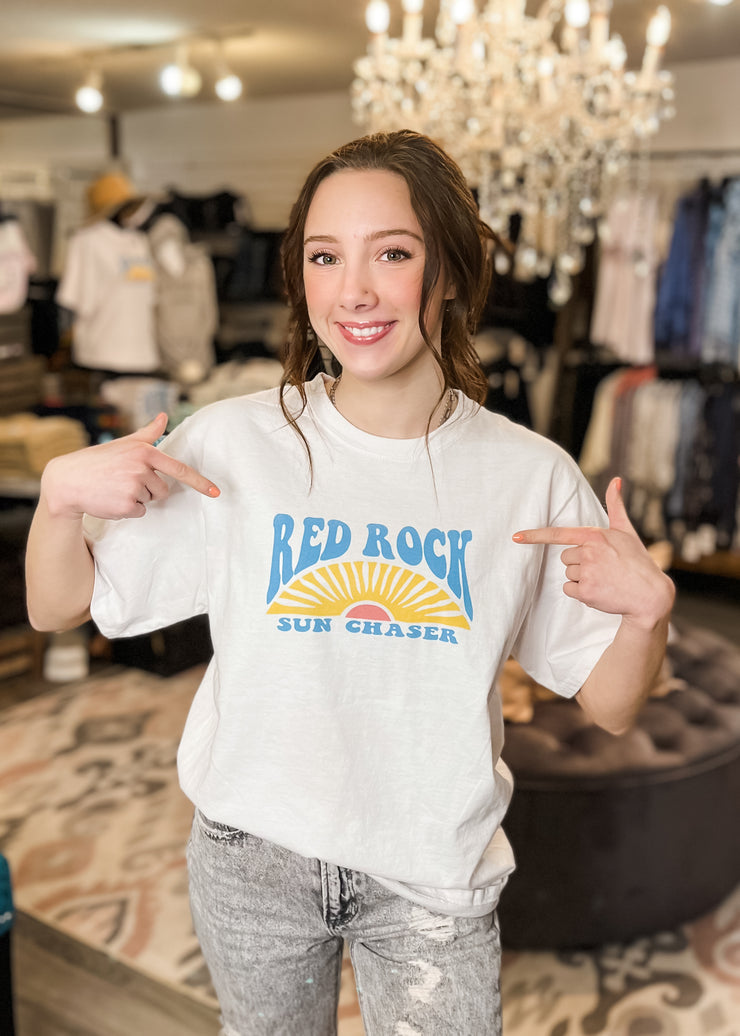 Sun Chaser Red Rock Tee S-3X