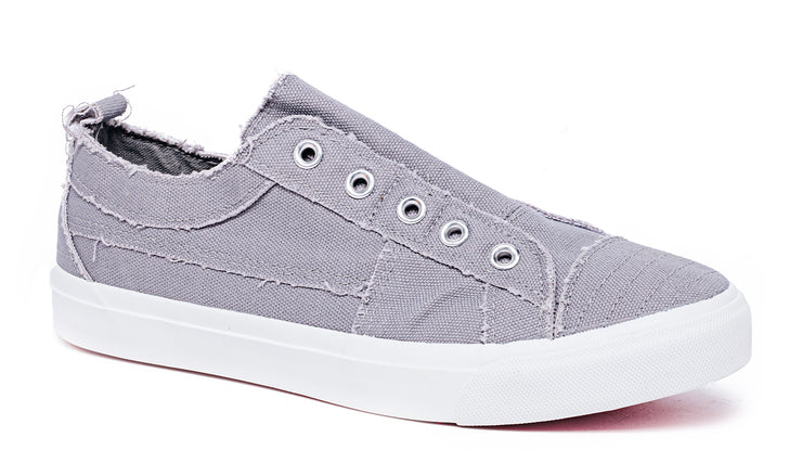 Grey Canvas Sneaker