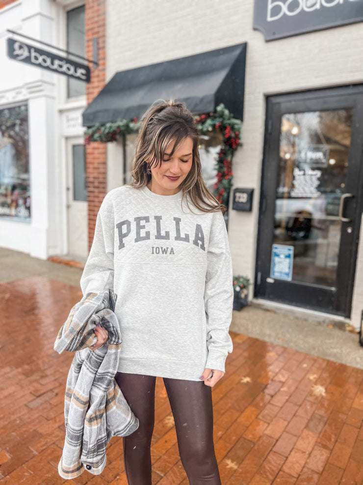 Quilted Pella Pullover