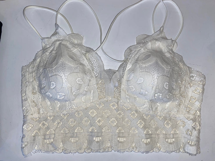 Crochet Lace Bralette S-XL