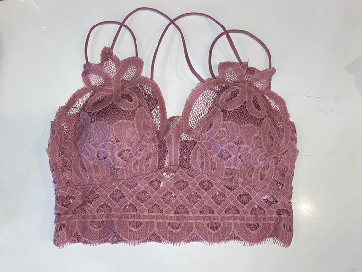 Crochet Lace Bralette S-XL