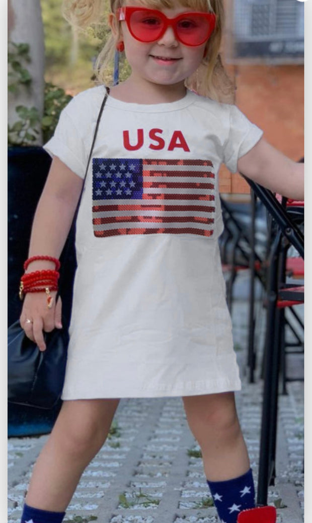 USA T-Shirt Dress