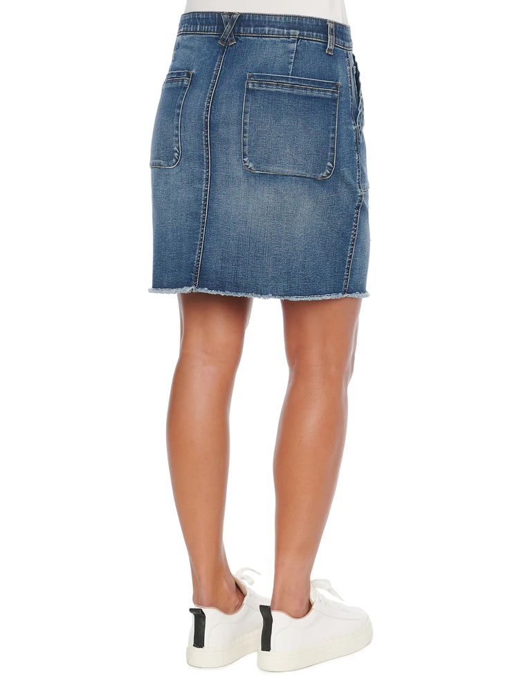 Democracy AbSolution Patch Pocket Denim Skirt