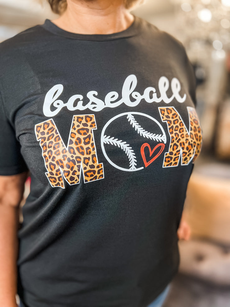 Baseball Mom Graphic Tee